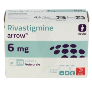 Rivastigmine Arrow 6 Mg, Gélule