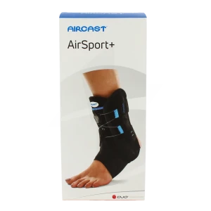 Aircast Airsport+,  Orthèse Cheville, Gauche, M, Pointure : 37 - 42