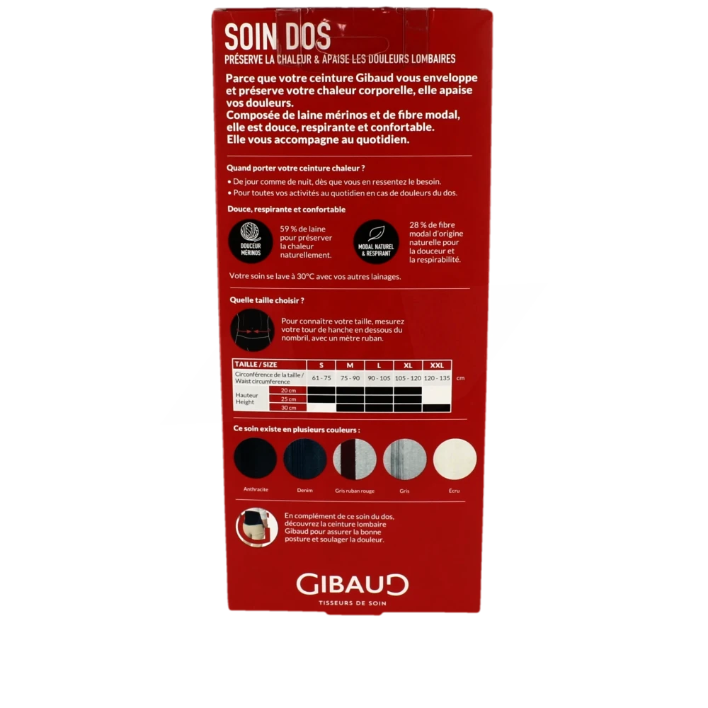Ceinture de flanelle online gibaud