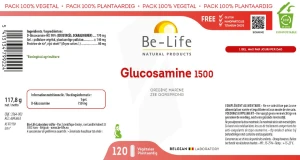 Be-life Glucosamine 1500 Gélules B/120