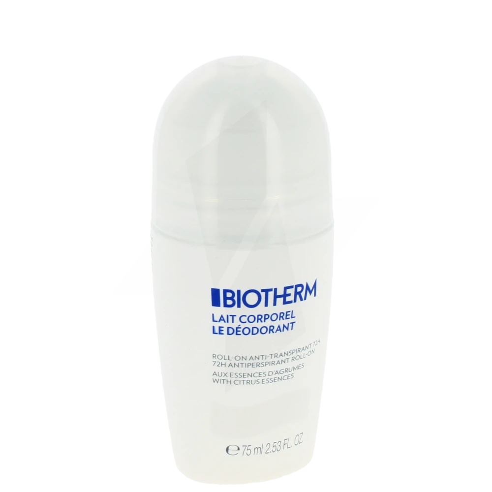 Biotherm Soins Corporels Lait Déodorant Roll-on/75ml