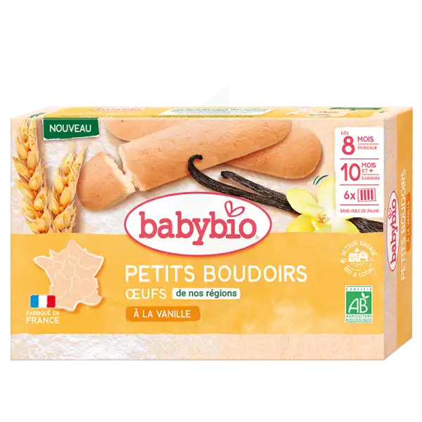 Babybio Petits Boudoirs Vanille B/120g