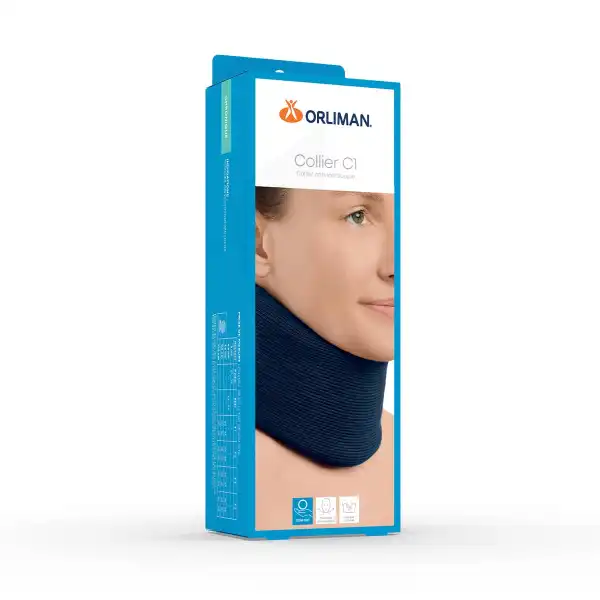 Orliman C1 Collier Cervical Souple Hauteur 10,5cm Taille 3 B/1