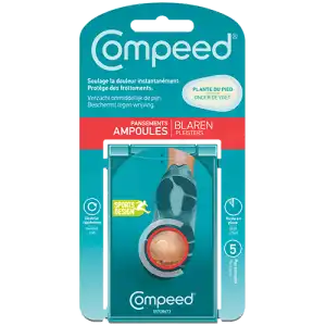 Acheter Compeed Ampoules Pansements plante des pieds B/5 à Agen