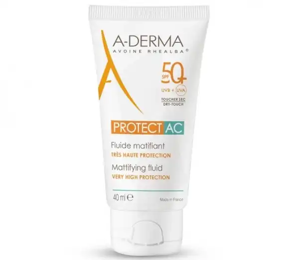 Aderma Protect-ac Spf50+ Fluide Matifiant T/40ml
