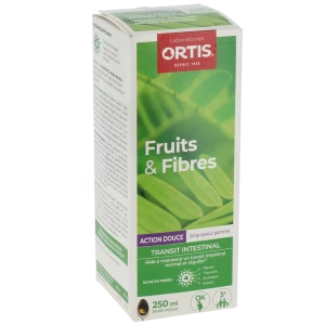 Ortis Fruits & Fibres Action Douce Sirop Fl/250ml