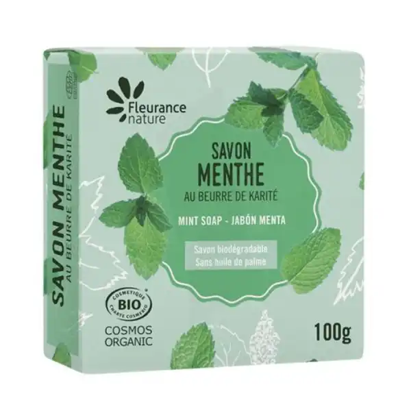 Fleurance Nature Savon Parfumé à La Menthe 100g