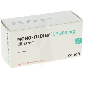 Mono Tildiem Lp 200 Mg, Gélule à Libération Prolongée