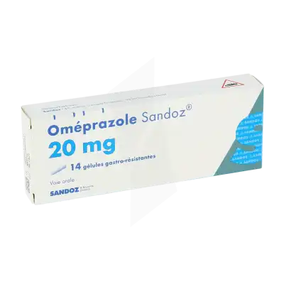 Omeprazole Sandoz 20 Mg, Gélule Gastro-résistante à Bordeaux