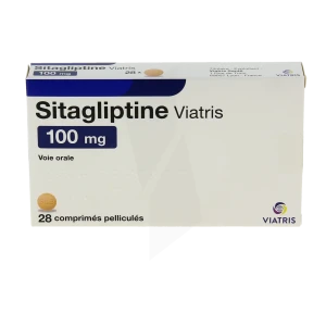 Sitagliptine Viatris 100 Mg, Comprimé Pelliculé