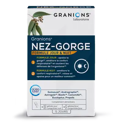 Granions Nez-gorge Gélules + Comprimés B/10+10 à LACROIX-FALGARDE