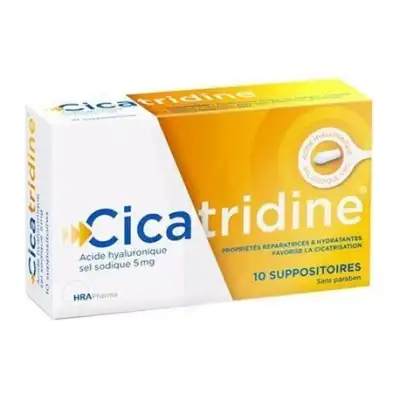 Cicatridine Suppos Acide Hyaluronique B/10 à BOURG-SAINT-ANDÉOL
