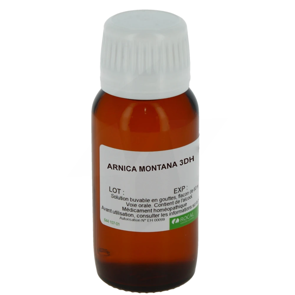 Rocal Arnica Montana 3dh Solution Buvable En Gouttes Flacon De 60 Ml