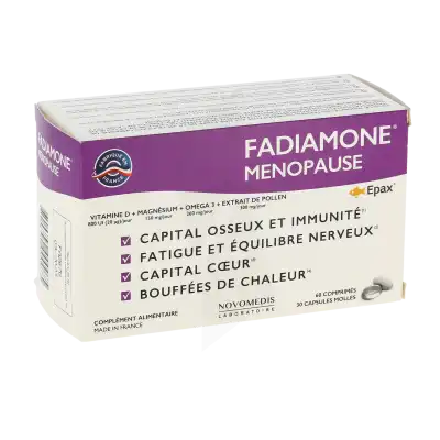 Fadiamone Menopause Comprimés + Caps Molle B/60+30 à Saint-Médard-en-Jalles