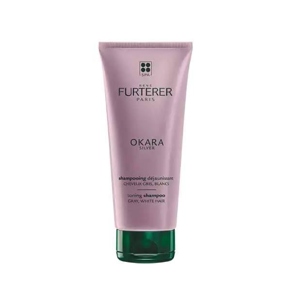 René Furterer Okara Silver Shampoing Cheveux Gris Blancs Tube De 200 Ml