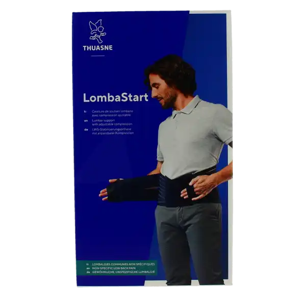 Thuasne Lombastart Ceinture Lombaire Maintien Hauteur 26cm Taille 3