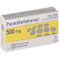 Paracetamol Arrow 500 Mg, 2 Plq/12 à VIC-FEZENSAC