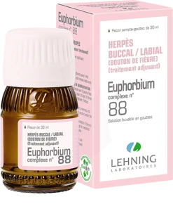 Lehning Complexe Euphorbium N° 88 Solution Buvable Fl/30ml