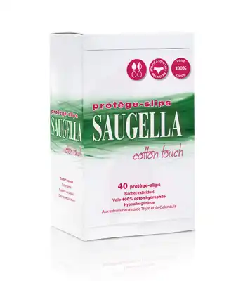 Saugella Cotton Touch Protège-slip B/40 à HEROUVILLE ST CLAIR