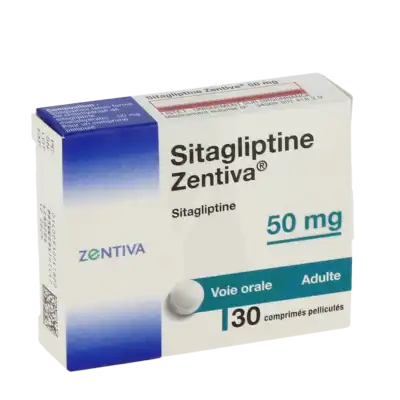 Sitagliptine Zentiva 50 Mg, Comprimé Pelliculé à Bordeaux