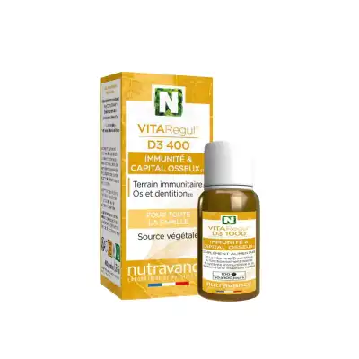 Nutravance Vitaregul D3 400 Solution Buvable Flacon Compte-gouttes De 20 Ml à Muttersholtz