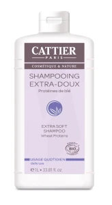 Cattier Shampooing Extra Doux 1l