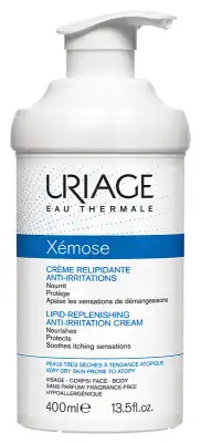 Uriage Xémose Crème Relipidante Anti-irritations 400ml à LA-RIVIERE-DE-CORPS