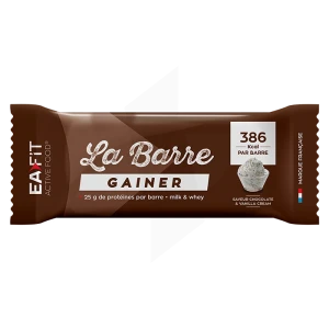Eafit Barre Gainer Chocolat Et Crème à La Vanille 90g