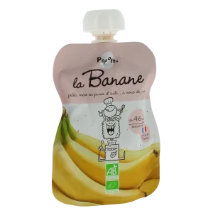 Popote Banane Bio Gourde De 120 G