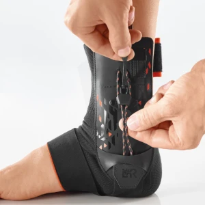Velpeau Expert Ankle Control Attelle Cheville Noir/orange Taille 1