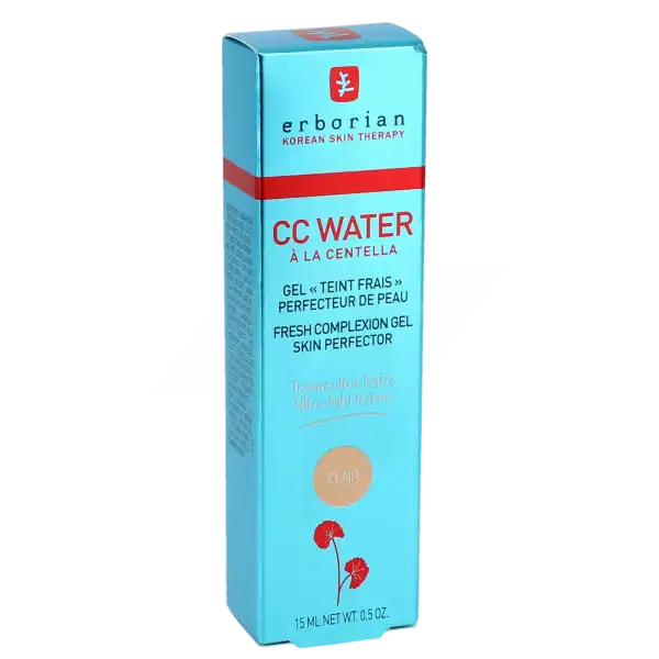 Erborian Cc Water Crème Clair T/15ml