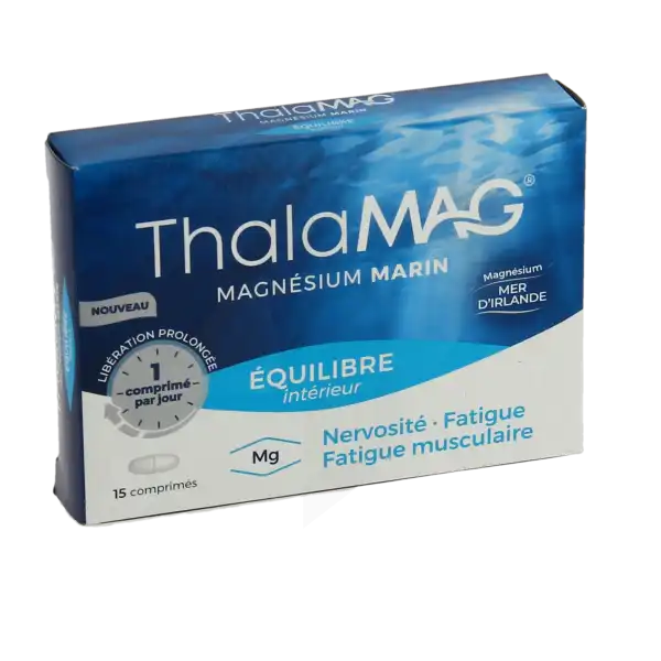 Thalamag Equilibre Interieur Lp Magnésium Comprimés B/15