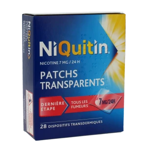 Niquitin 7 Mg/24 Heures, Dispositif Transdermique