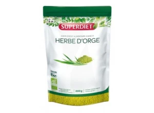 Superdiet Herbe D'orge Bio Poudre Pot/200g