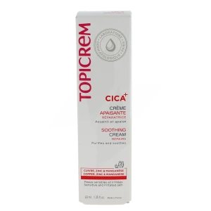 Topicrem Cica Crème Apaisante Réparatrice T/40ml