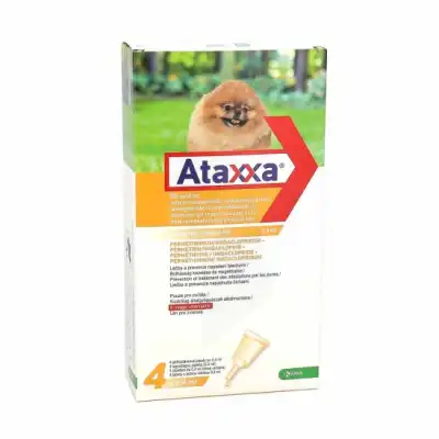 Ataxxa 200 Mg/40 Mg Solution Pour Spot-on Pour Chiens Jusqu’a 4 Kg, Solution Pour Spot-on à ANGLET
