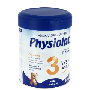 Physiolac 3 Lait En Poudre B/800g à BARENTIN