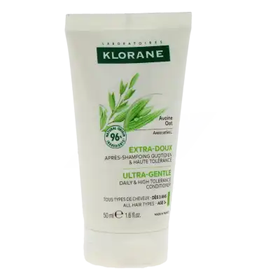 Klorane Après-shampoing Extra-doux Tous Types De Cheveux À L'avoine Tube De 50 Ml à MIRAMONT-DE-GUYENNE