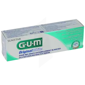 Acheter Gum Original White Pâte dentifrice blanchissant T/75ml à CANEJAN