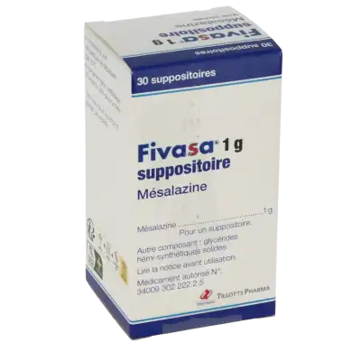Fivasa 1 G, Suppositoire à Ris-Orangis