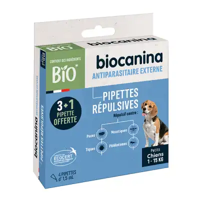 Biocanina Pipettes Repulsives Chien >30kg Bio