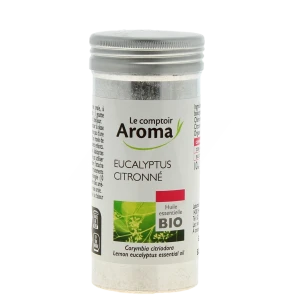 Le Comptoir Aroma Huile Essentielle Eucalyptus Citronné Certbio Flacon De 10 Ml