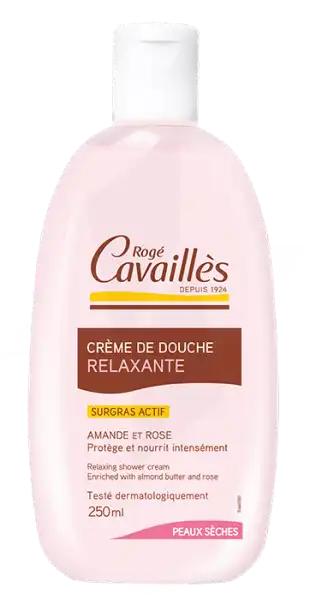 Rogé Cavaillès Crème De Douche Beurre D'amande Et Rose 250ml