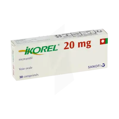 IKOREL 20 mg, comprimé