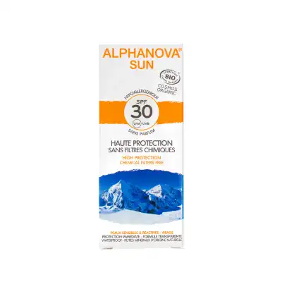 Alphanova Sun Bio SPF30 Crème Visage T/50ml