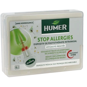 Humer Stop Allergies Photothérapie Dispositif Intranasal