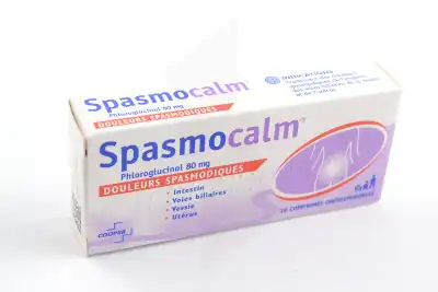 SPASMOCALM 80 mg, comprimé orodispersible
