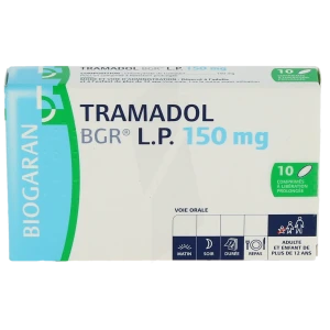 Tramadol Bgr L.p. 150 Mg, Comprimé à Libération Prolongée