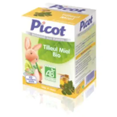 Picot Bio Prép Pour Boisson Tilleul Miel 10sach/5g