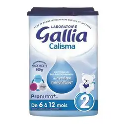 Gallia Calisma 2 lait en poudre 800g